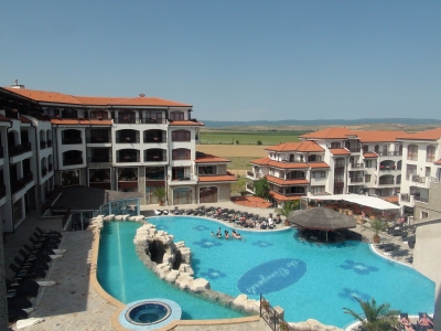 Vineyards kompleks - Flot møbleret feriebolig med et soverum - Flot panorama udsigt til Sortehavet