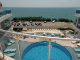 Costa Calma - Feriekompleks i første række til Sortehavet - Møblerede 2 værelses lejlighed - Fantastisk udsigt til Sortehavet
