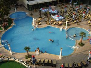 Planeta - Møbleret feriebolig - 7. sal - 4 stjernet hotel kompleks - i Sunny Beach