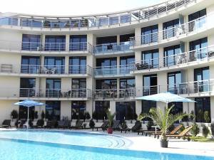 Blue Perl - Møbleret ferie bolig med 1 soverum - hotel og lejligheds kompleks - i Sunny Beach