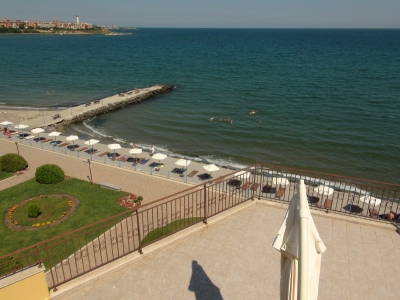 Midia Grand Resort - feriebolig med fantastisk terrasse - første række til Sortehavet - kun 15 min. kørsel fra Burgas lufthavn